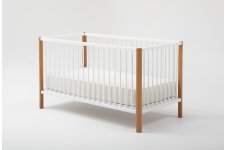 Masif Ahşap Anne Yanı Beşik Karyola 70x140