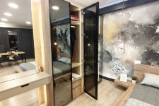Modena Reflekte Cam Kapak Dolaplı Yatak Odası Takımı