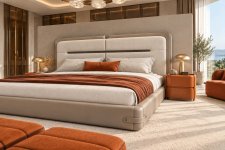 Montera Koleksiyonu | Şampanya Ve Bronz Detaylı Ev Mobilyaları