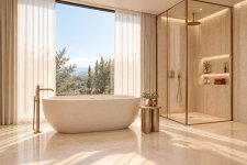 Montera Koleksiyonu | Şampanya Ve Bronz Detaylı Ev Mobilyaları