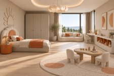 Montera Koleksiyonu | Şampanya Ve Bronz Detaylı Ev Mobilyaları