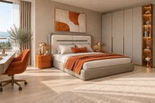 Montera Koleksiyonu | Şampanya Ve Bronz Detaylı Ev Mobilyaları