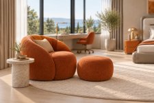 Montera Koleksiyonu | Şampanya Ve Bronz Detaylı Ev Mobilyaları