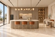 Montera Koleksiyonu | Şampanya Ve Bronz Detaylı Ev Mobilyaları