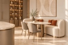 Montera Koleksiyonu | Şampanya Ve Bronz Detaylı Ev Mobilyaları