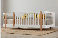 Montessori Karyola - Beyaz / Naturel