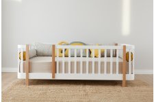 Montessori Karyola - Beyaz / Naturel