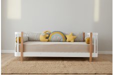 Montessori Karyola - Beyaz / Naturel