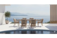 New Rattan Masa & Sandalye