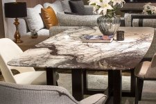 Point marble table 