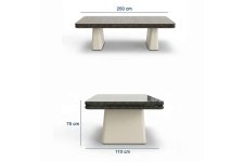 Poyraz Bahçe Masa Takımı-250 Cm