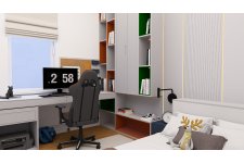 Proje- Özel Tasarlanmış Erkek Genç Odası 