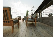 Queenss Teak Bahçe Koltuk Takımı