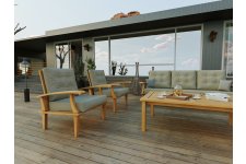 Queenss Teak Bahçe Koltuk Takımı