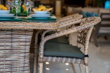 Rattan LATTE Yemek Grubu 6 Kişilik