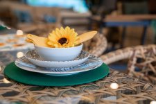 Rattan LATTE Yemek Grubu 8 Kişilik