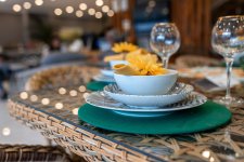 Rattan LATTE Yemek Grubu 8 Kişilik