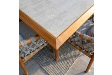 Troy Teak Bahçe Masa Takımı-280 Cm