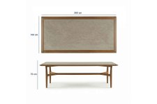 Troy Teak Bahçe Masa Takımı-280 Cm