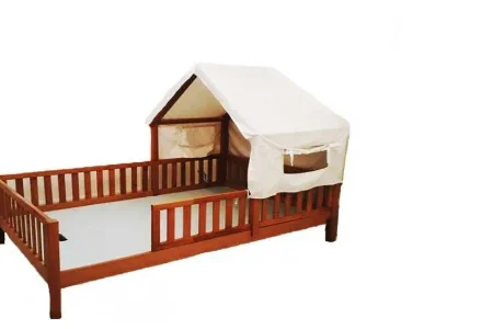 Çatılı Montessori Yatak - Kukla Mobilya & Mimarlık Ofisi