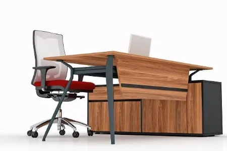 Deep Ara Yönetici Masası - Çağın Ofis Mobilyaları