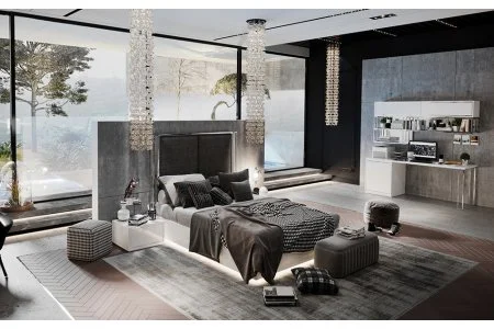 Grey Genç Odası - Cvk Furniture Design