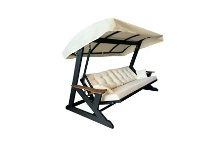 İroko/alüminyum Salıncak - Garden Dizayn