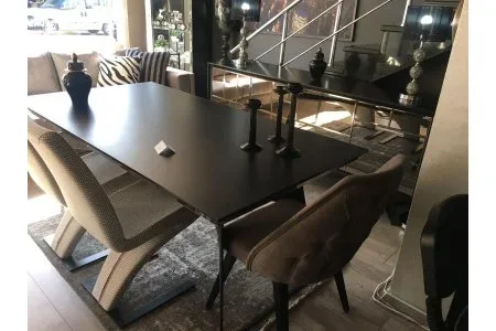 Kristal Yemek Odası Takımı - Bient Furniture & Design