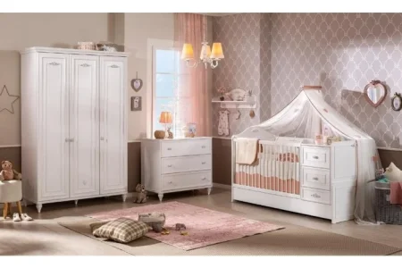 Romantica Bebek Odası - Çilek Mobilya