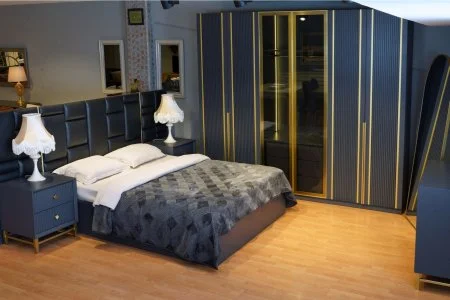 Titanyum Yatak Odası Takımı - Gürşah Mobilya