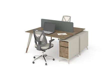 Trend İkili Çalışma Masası - Maem Ofis Mobilyaları
