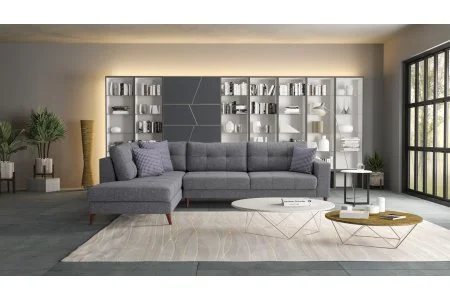 Yataklı ve Sandıklı Köşe Koltuk - Bient Furniture & Design